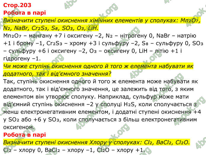 ГДЗ Хімія 8 клас Мідак