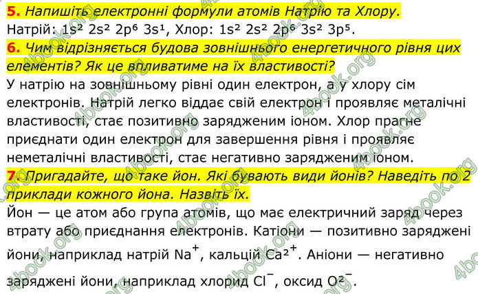 ГДЗ Хімія 8 клас Мідак