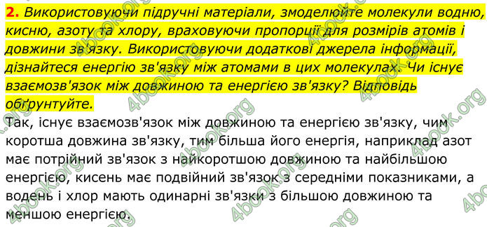 ГДЗ Хімія 8 клас Мідак