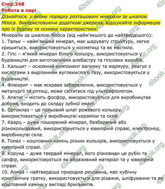 ГДЗ Хімія 8 клас Мідак