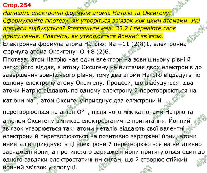 ГДЗ Хімія 8 клас Мідак