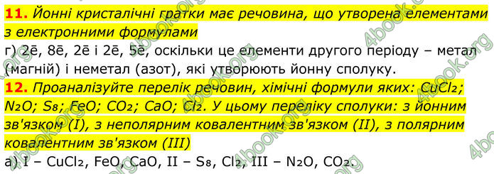 ГДЗ Хімія 8 клас Мідак