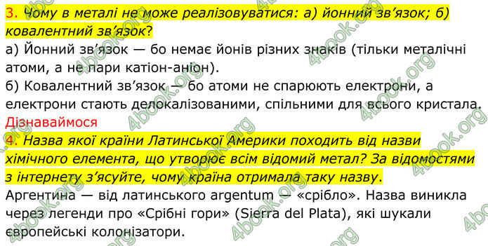 ГДЗ Хімія 8 клас Попель (2025)