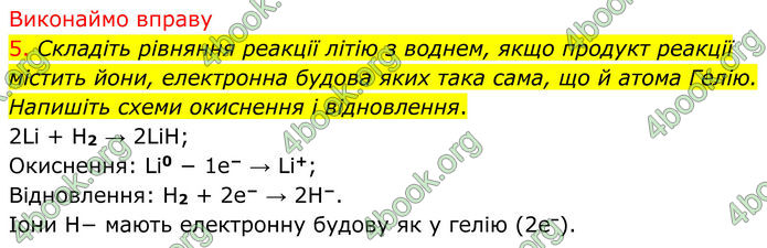 ГДЗ Хімія 8 клас Попель (2025)