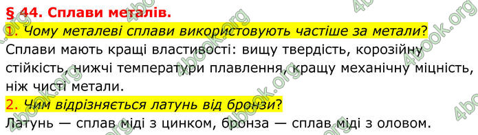 ГДЗ Хімія 8 клас Попель (2025)