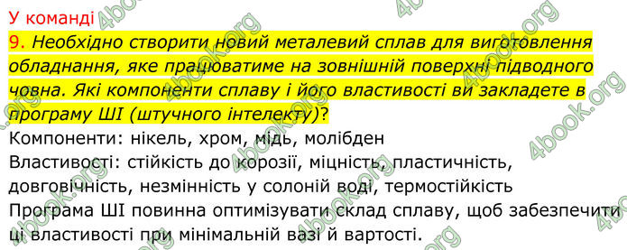 ГДЗ Хімія 8 клас Попель (2025)