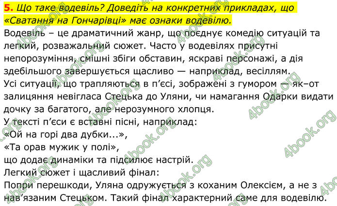 ГДЗ Українська література 8 клас Авраменко (2025)