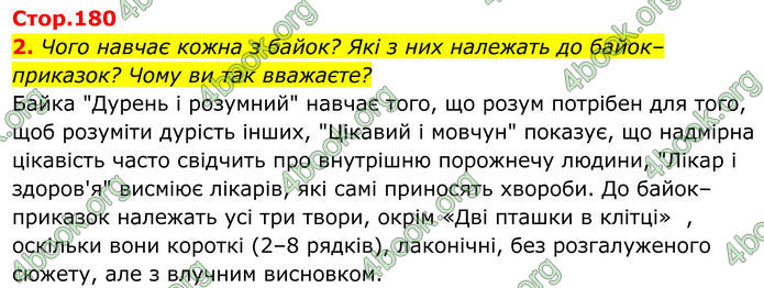 ГДЗ Українська література 8 клас Калинич