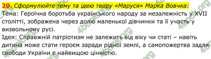 ГДЗ Українська література 8 клас Калинич
