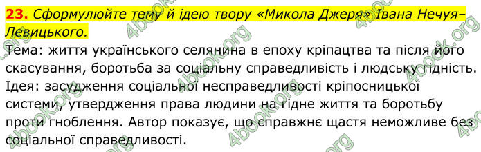 ГДЗ Українська література 8 клас Калинич