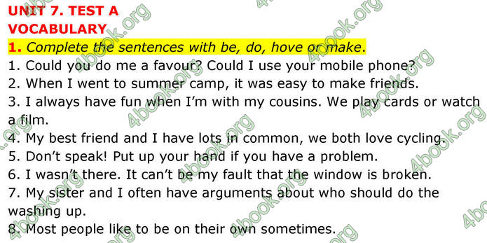 ГДЗ Тестовий зошит Англійська мова 8 клас Тіліоуін Prepare