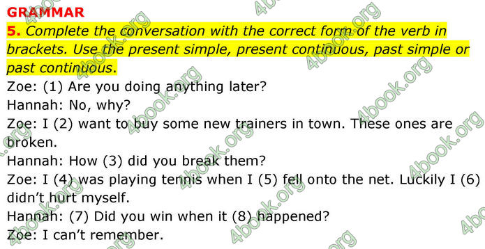 ГДЗ Тестовий зошит Англійська мова 8 клас Тіліоуін Prepare