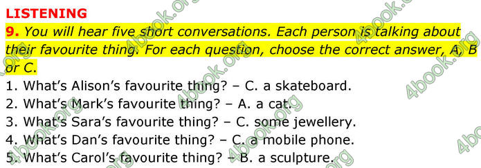 ГДЗ Тестовий зошит Англійська мова 8 клас Тіліоуін Prepare