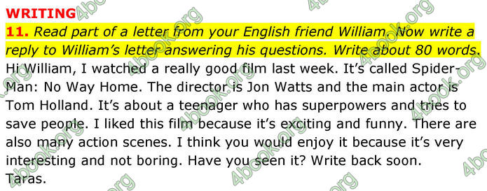 ГДЗ Тестовий зошит Англійська мова 8 клас Тіліоуін Prepare