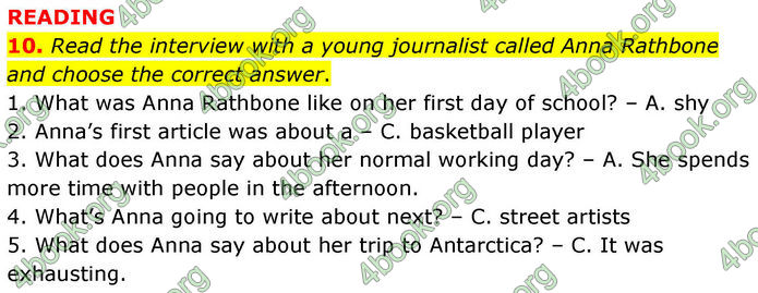 ГДЗ Тестовий зошит Англійська мова 8 клас Тіліоуін Prepare