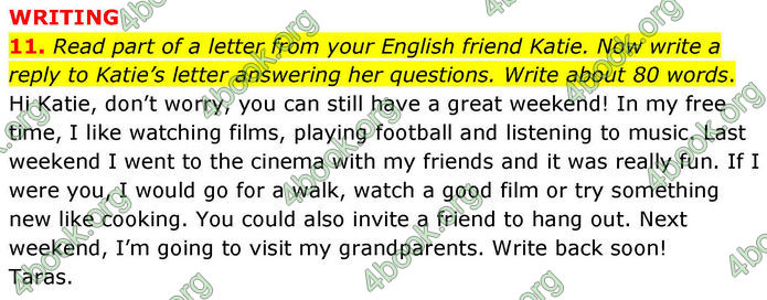 ГДЗ Тестовий зошит Англійська мова 8 клас Тіліоуін Prepare