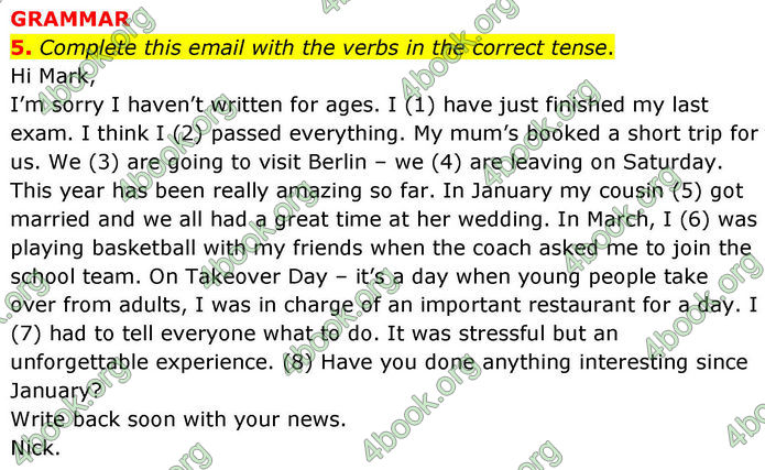 ГДЗ Тестовий зошит Англійська мова 8 клас Тіліоуін Prepare