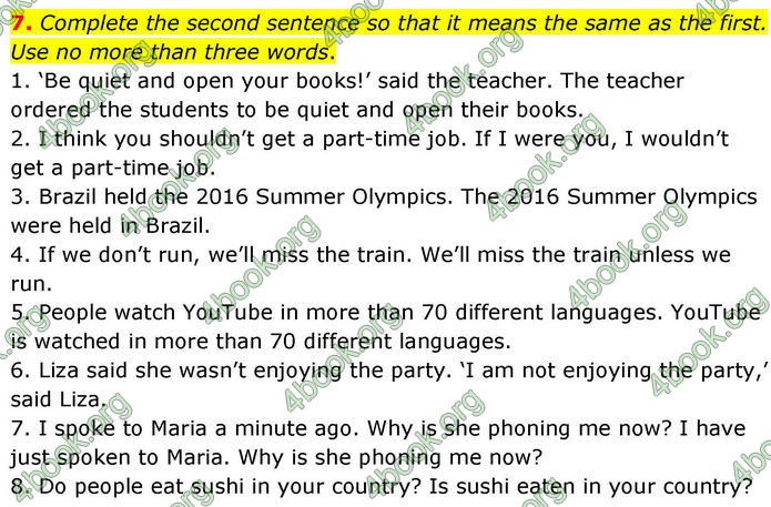 ГДЗ Тестовий зошит Англійська мова 8 клас Тіліоуін Prepare