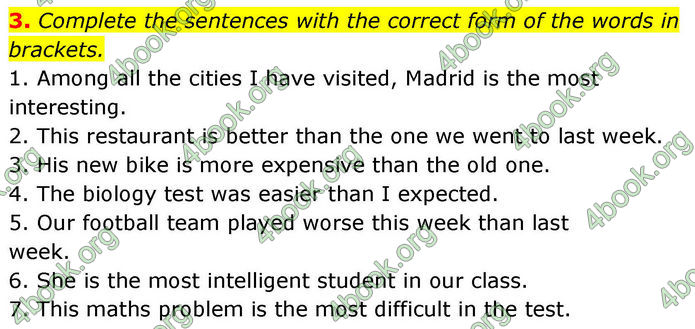 ГДЗ зошит граматика Англійська мова 8 клас Хейдерман Prepare