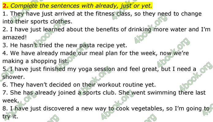 ГДЗ зошит граматика Англійська мова 8 клас Хейдерман Prepare