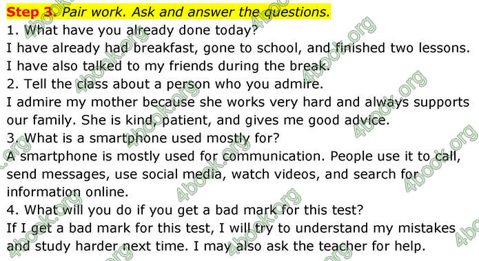 ГДЗ зошит граматика Англійська мова 8 клас Хейдерман Prepare