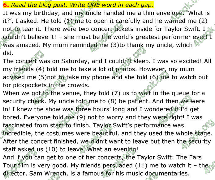 ГДЗ зошит граматика Англійська мова 8 клас Хейдерман Prepare