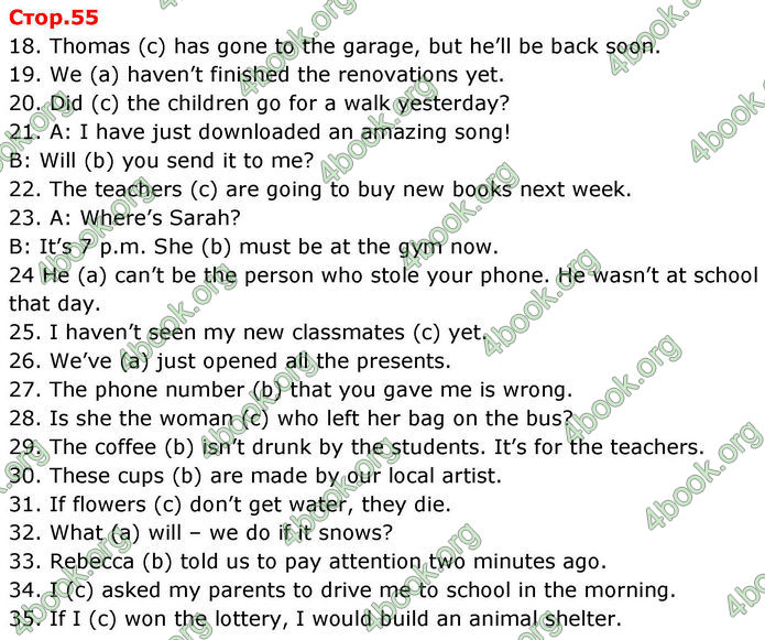 ГДЗ зошит граматика Англійська мова 8 клас Хейдерман Prepare