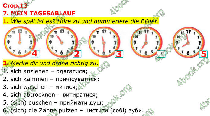 ГДЗ зошит Німецька мова 8 клас Сотникова 2026