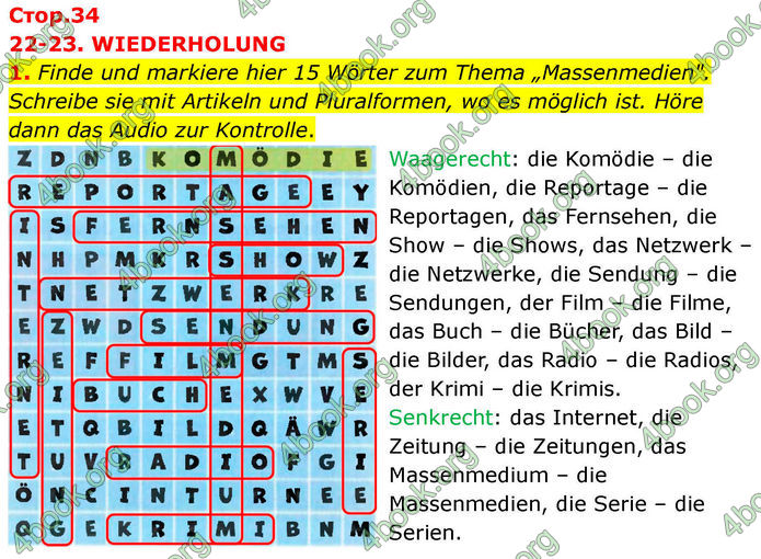 ГДЗ зошит Німецька мова 8 клас Сотникова 2026