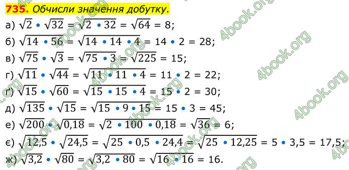 ГДЗ Алгебра 8 клас Бевз (2025)