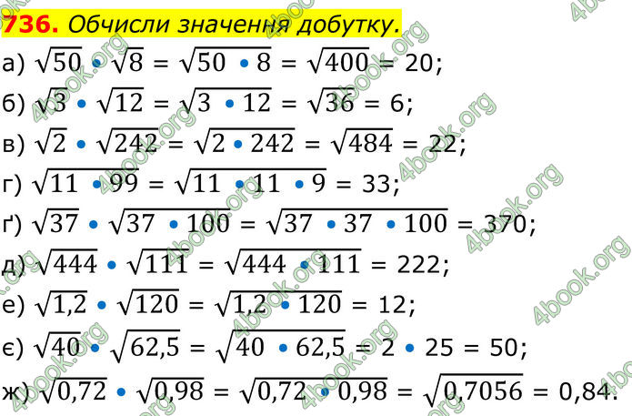 ГДЗ Алгебра 8 клас Бевз (2025)