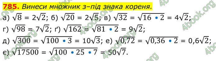 ГДЗ Алгебра 8 клас Бевз (2025)