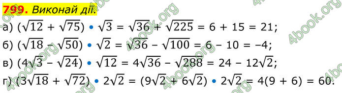 ГДЗ Алгебра 8 клас Бевз (2025)