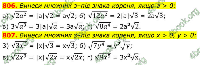 ГДЗ Алгебра 8 клас Бевз (2025)