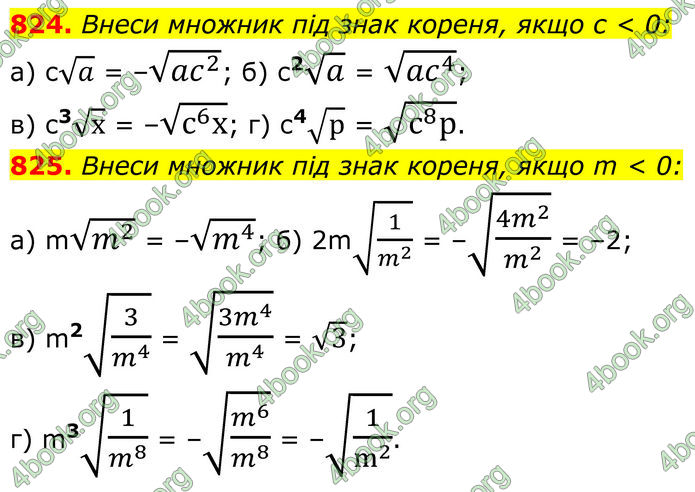 ГДЗ Алгебра 8 клас Бевз (2025)