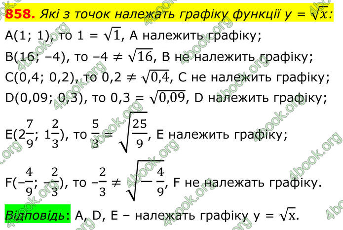 ГДЗ Алгебра 8 клас Бевз (2025)