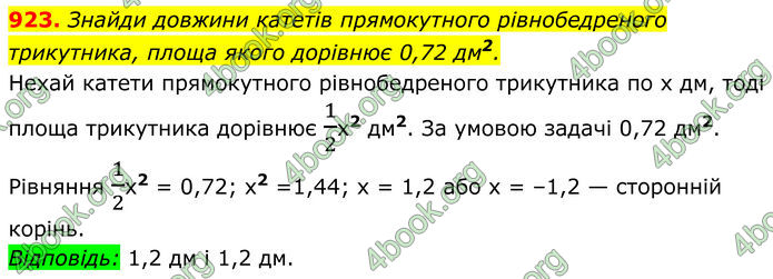 ГДЗ Алгебра 8 клас Бевз (2025)