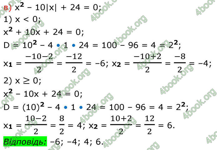 ГДЗ Алгебра 8 клас Бевз (2025)