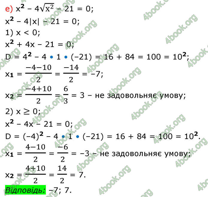 ГДЗ Алгебра 8 клас Бевз (2025)