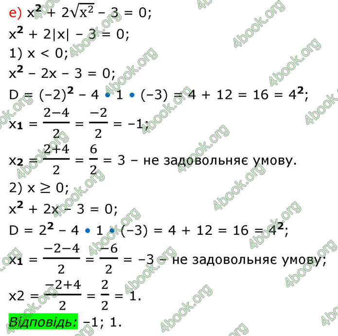ГДЗ Алгебра 8 клас Бевз (2025)
