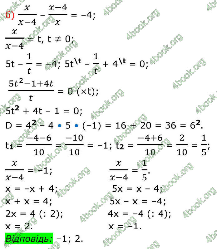 ГДЗ Алгебра 8 клас Бевз (2025)