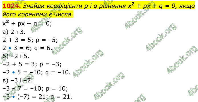 ГДЗ Алгебра 8 клас Бевз (2025)
