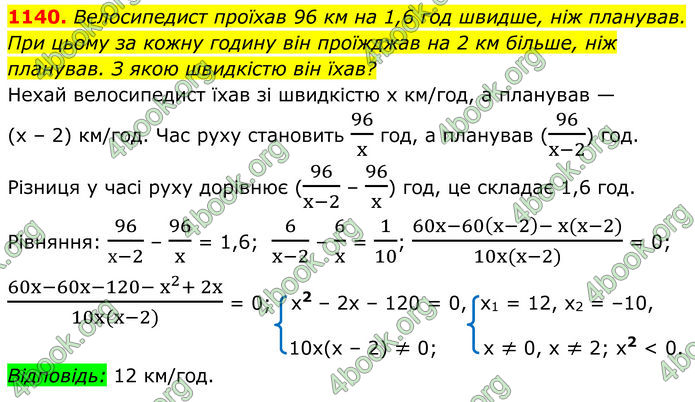 ГДЗ Алгебра 8 клас Бевз (2025)