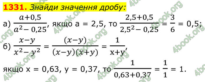 ГДЗ Алгебра 8 клас Бевз (2025)
