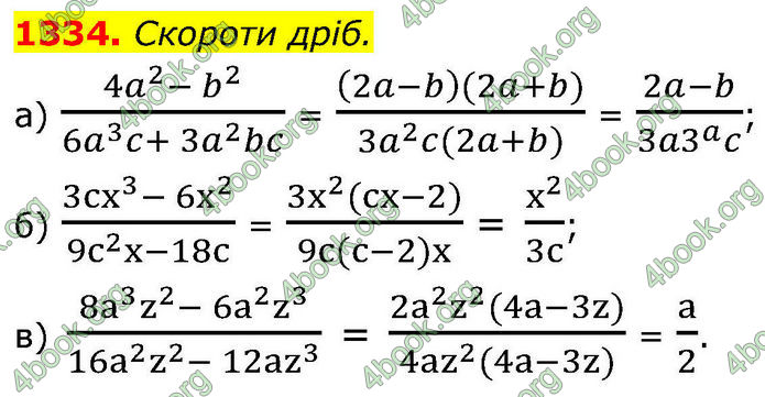 ГДЗ Алгебра 8 клас Бевз (2025)