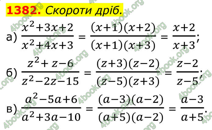 ГДЗ Алгебра 8 клас Бевз (2025)