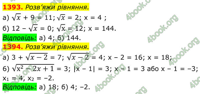 ГДЗ Алгебра 8 клас Бевз (2025)