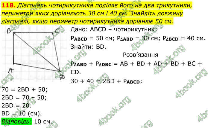 ГДЗ Геометрія 8 клас Бурда (2025)