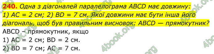 ГДЗ Геометрія 8 клас Бурда (2025)