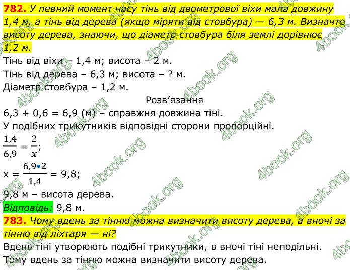 ГДЗ Геометрія 8 клас Бурда (2025)